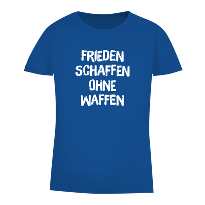 Damen Premium Bio T-Shirt Frieden schaffen ohne Waffen