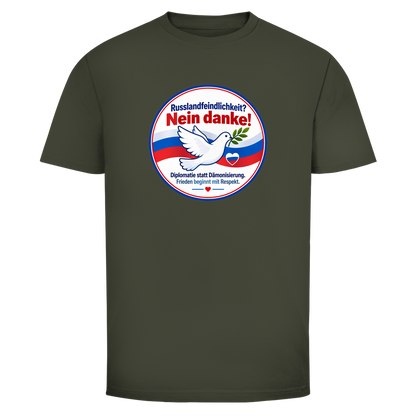 Herren T-Shirt Russlandfeindlichkeit? Nein Danke!