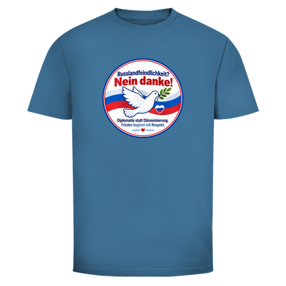 Herren T-Shirt Russlandfeindlichkeit? Nein Danke!