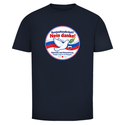 Herren T-Shirt Russlandfeindlichkeit? Nein Danke!