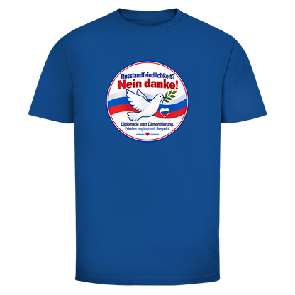Herren T-Shirt Russlandfeindlichkeit? Nein Danke!