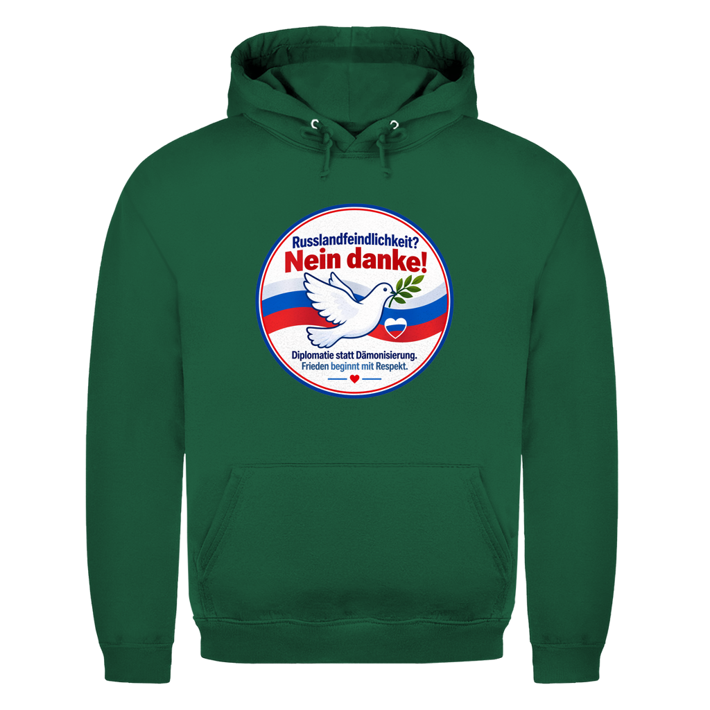 Unisex Hoodie Russlandfeindlichkeit? Nein Danke!