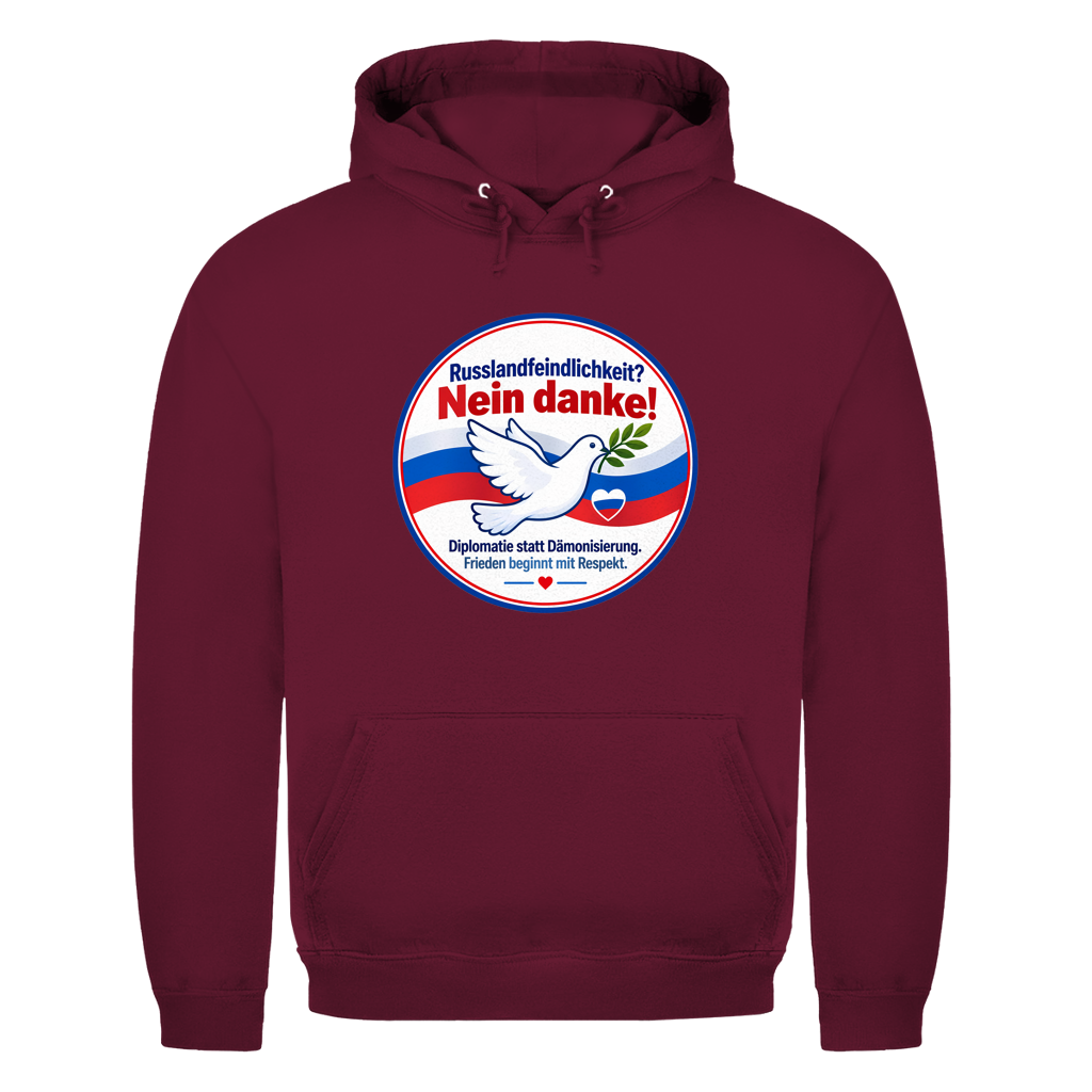 Unisex Hoodie Russlandfeindlichkeit? Nein Danke!