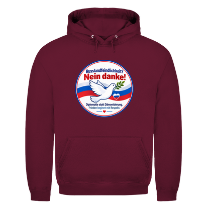 Unisex Hoodie Russlandfeindlichkeit? Nein Danke!