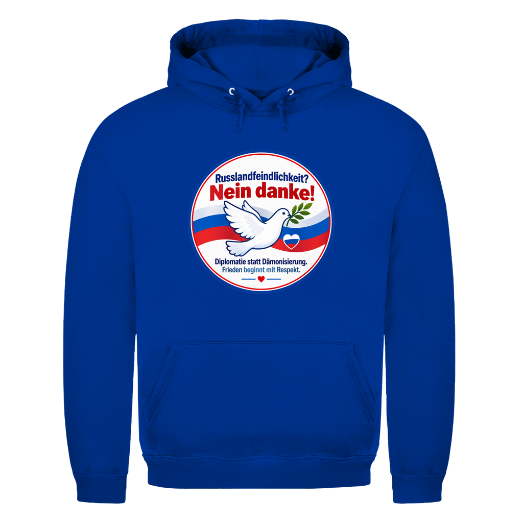 Unisex Hoodie Russlandfeindlichkeit? Nein Danke!