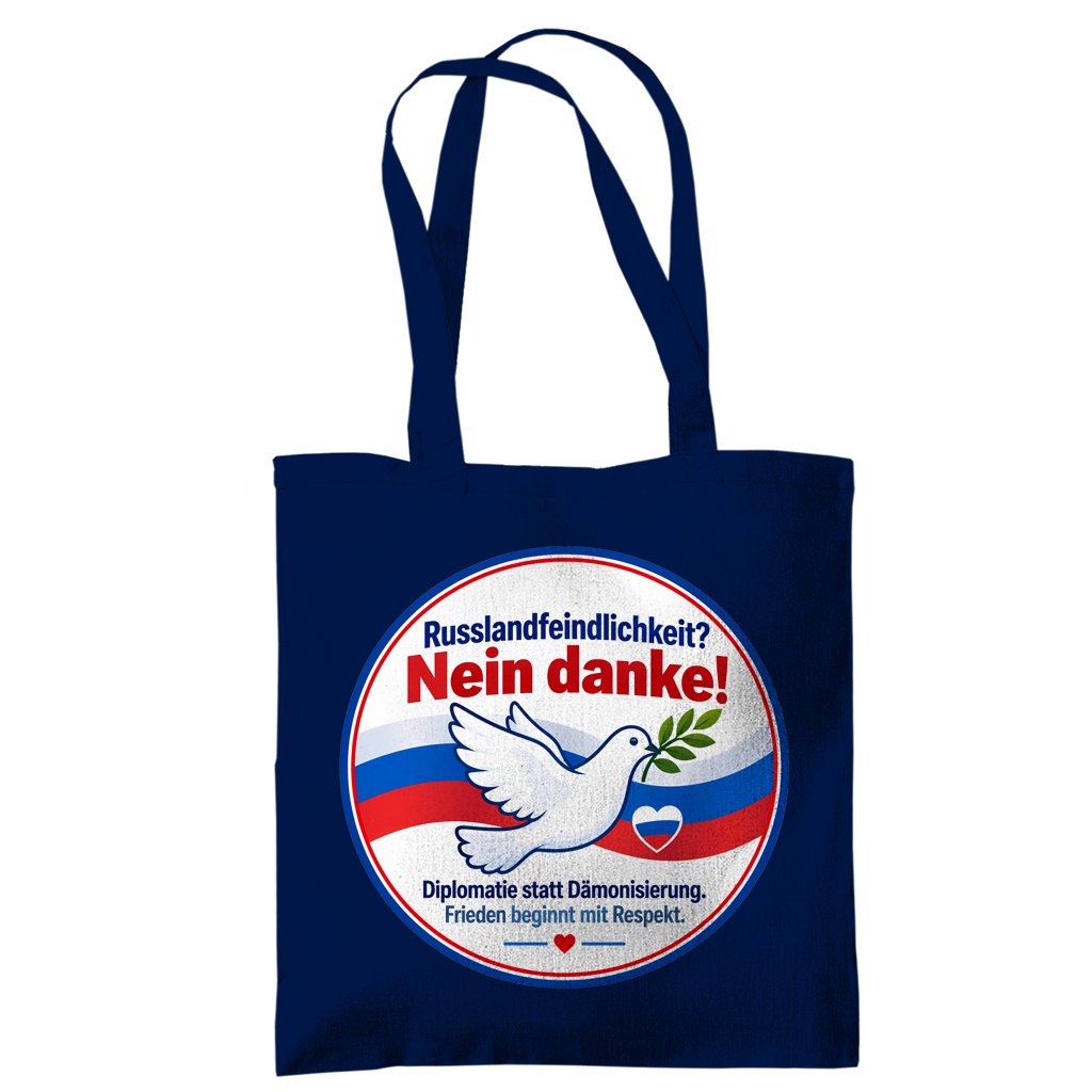 Tragetasche Russlandfeindlichkeit? Nein Danke!