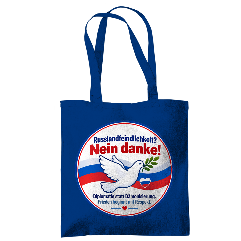Tragetasche Russlandfeindlichkeit? Nein Danke!