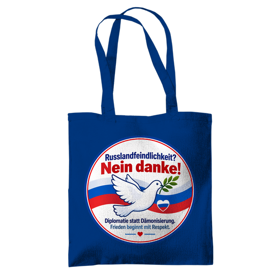 Tragetasche Russlandfeindlichkeit? Nein Danke!