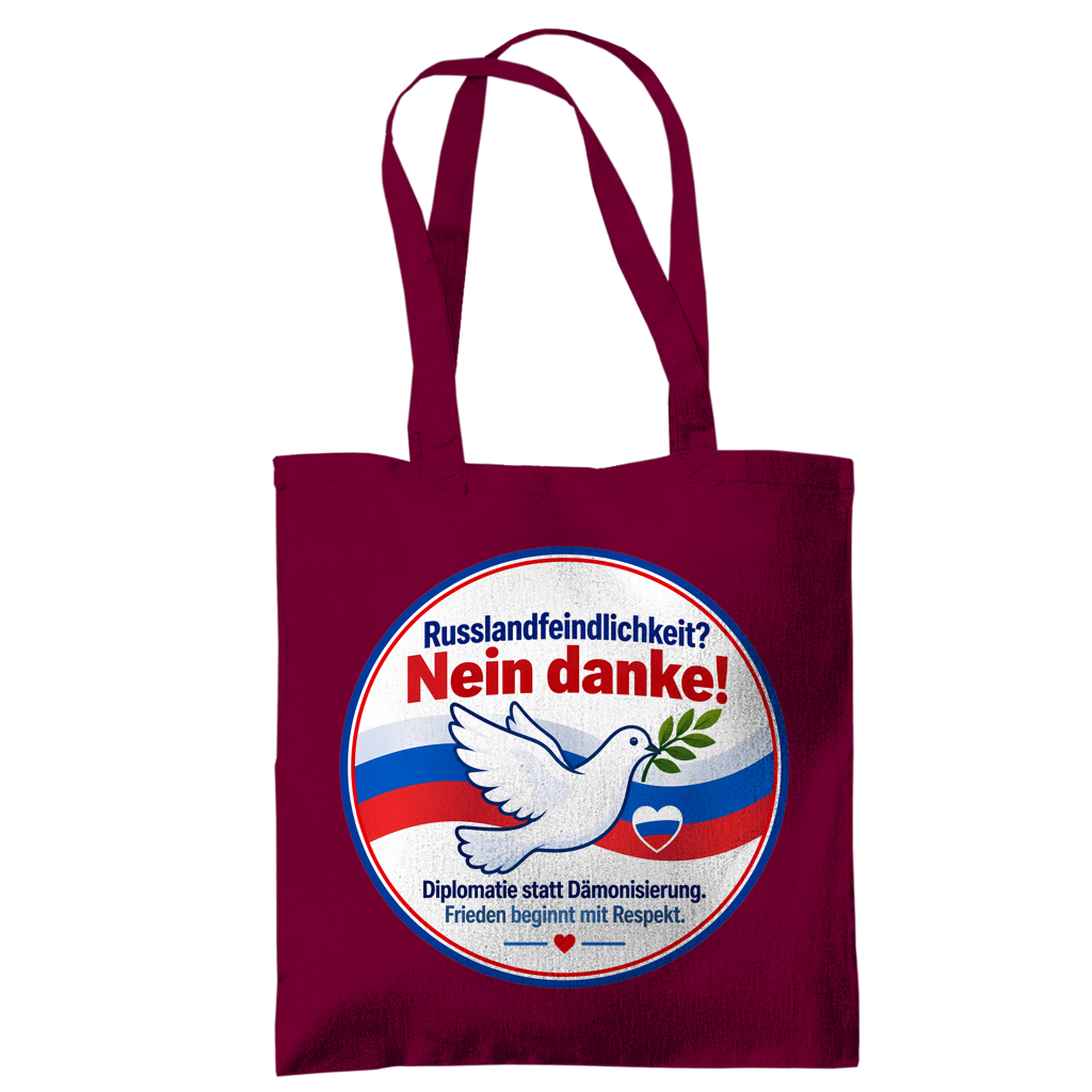 Tragetasche Russlandfeindlichkeit? Nein Danke!