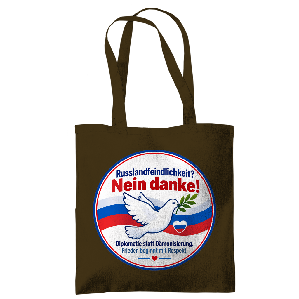 Tragetasche Russlandfeindlichkeit? Nein Danke!