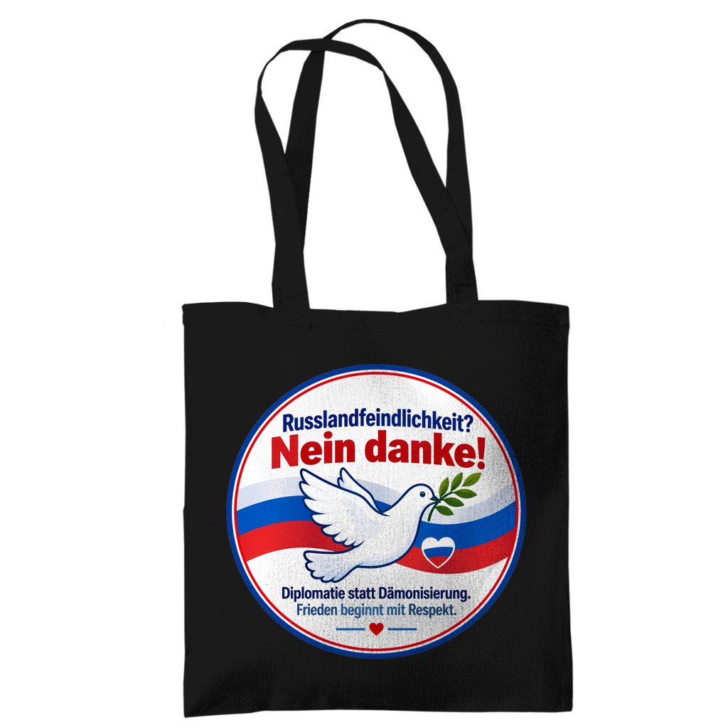 Tragetasche Russlandfeindlichkeit? Nein Danke!