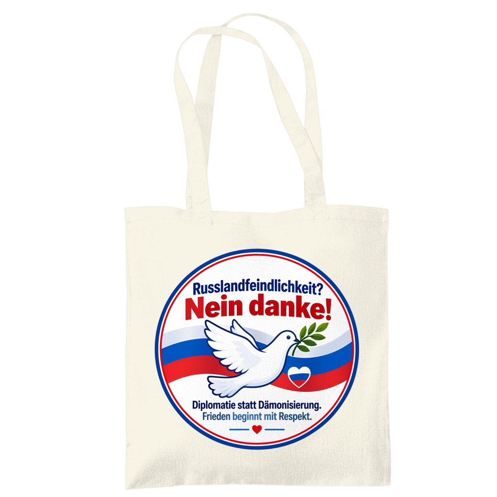 Tragetasche Russlandfeindlichkeit? Nein Danke!