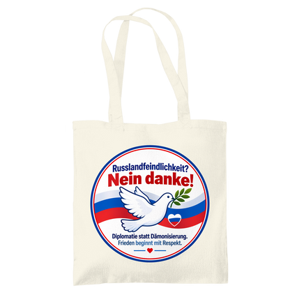 Tragetasche Russlandfeindlichkeit? Nein Danke!