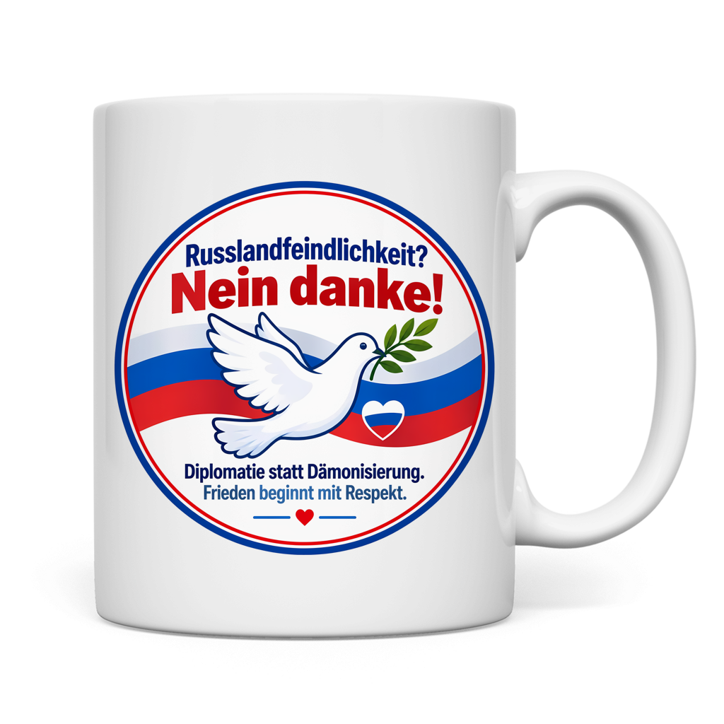 Tasse Russlandfeindlichkeit? Nein Danke!