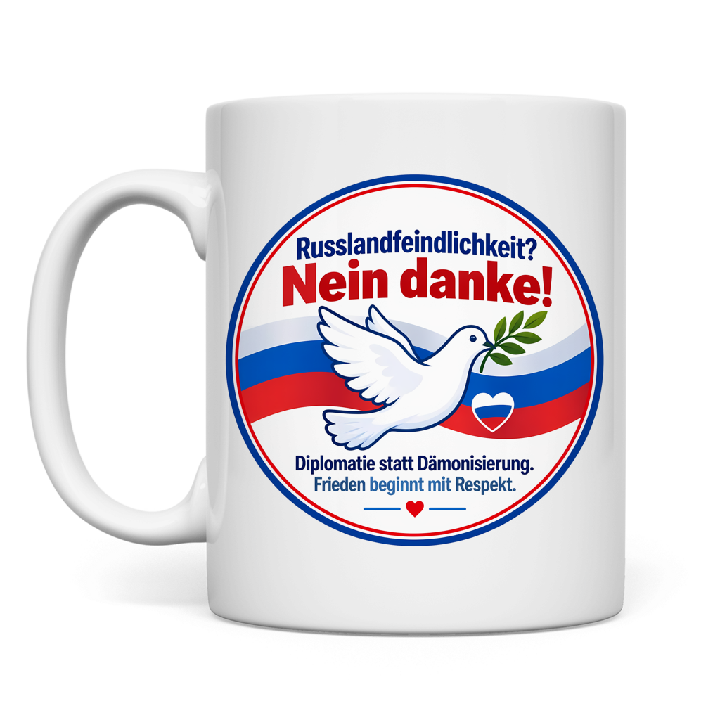 Tasse Russlandfeindlichkeit? Nein Danke!