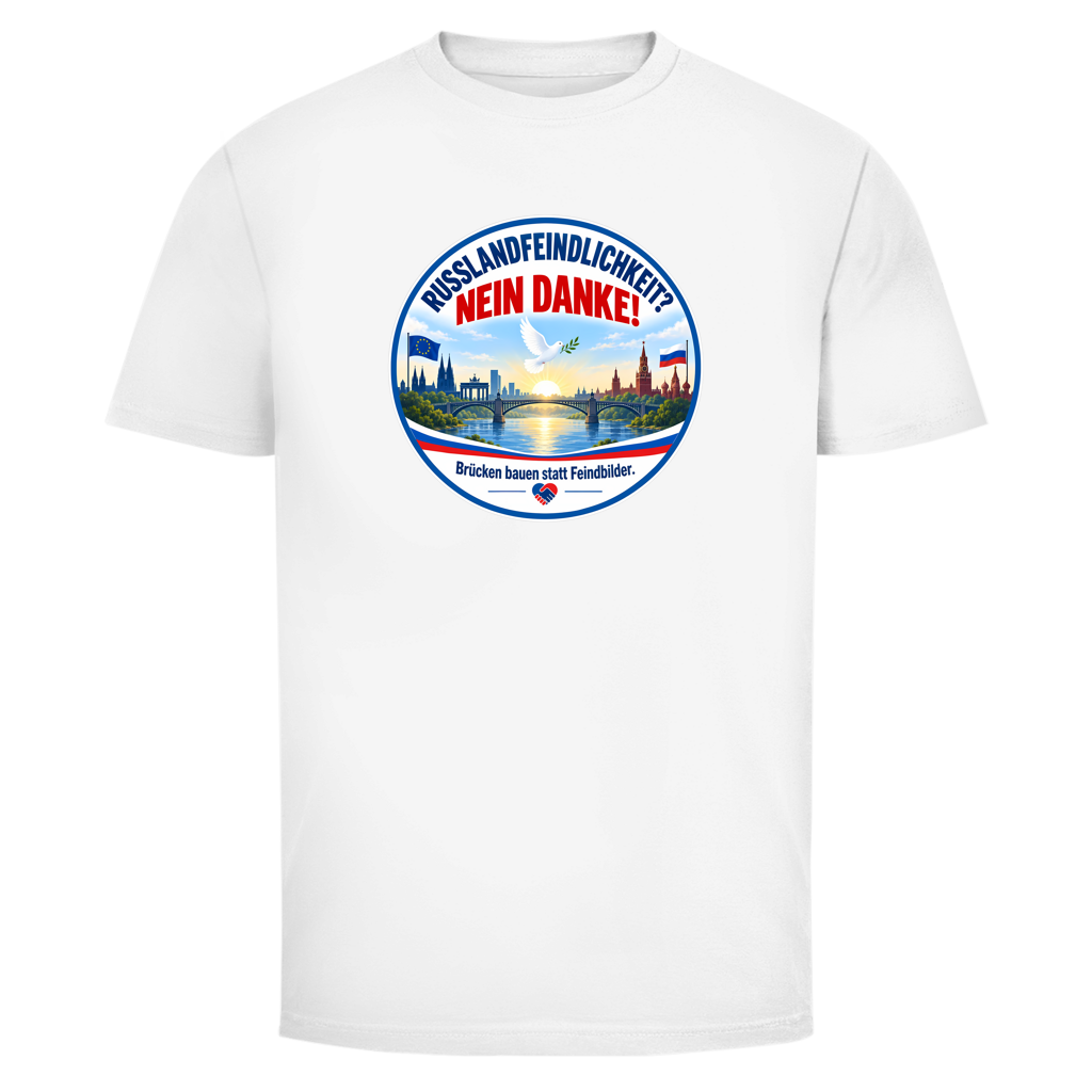 Herren T-Shirt Russlandfeindlichkeit? Nein danke!