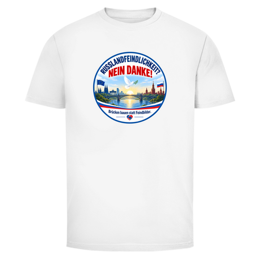 Herren T-Shirt Russlandfeindlichkeit? Nein danke!