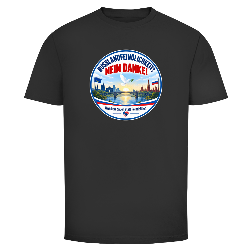 Herren T-Shirt Russlandfeindlichkeit? Nein danke!