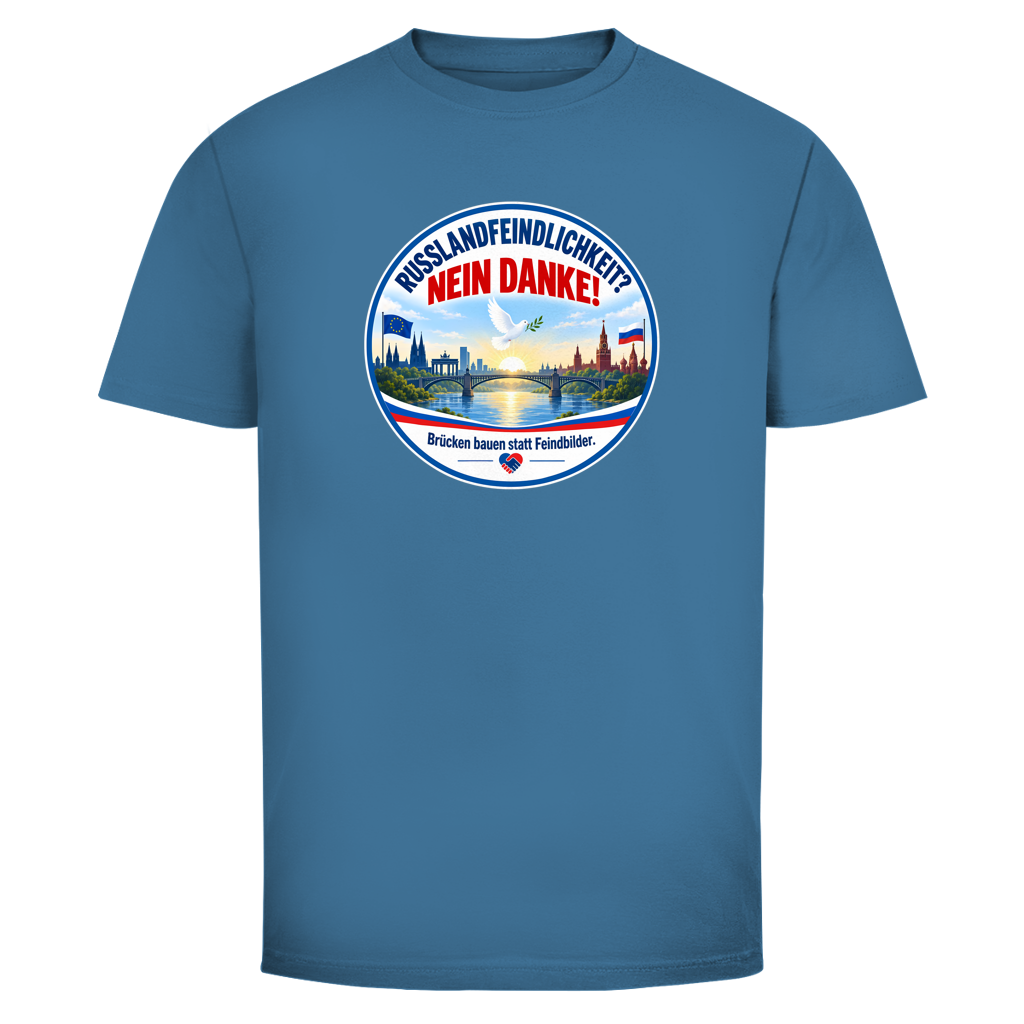 Herren T-Shirt Russlandfeindlichkeit? Nein danke!