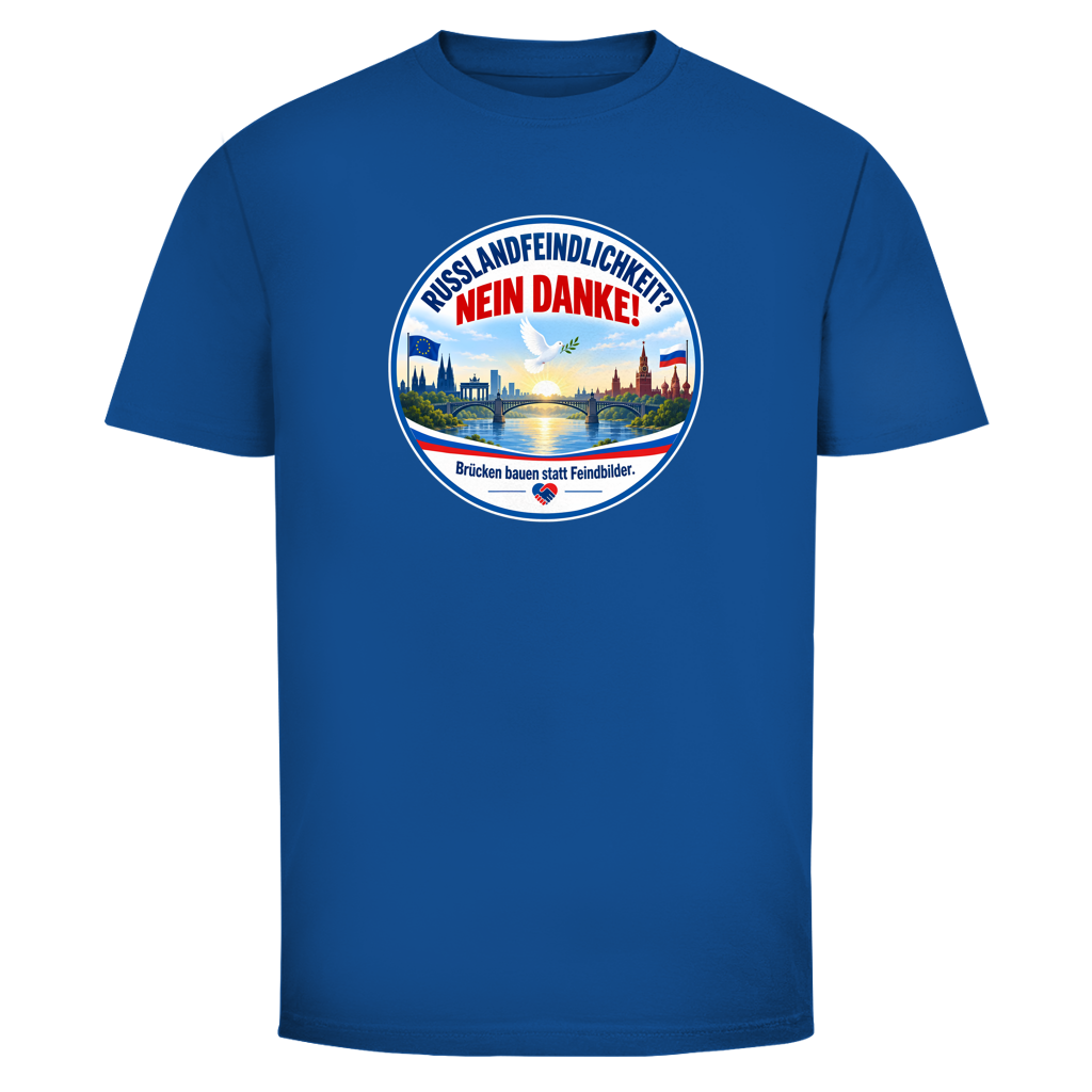 Herren T-Shirt Russlandfeindlichkeit? Nein danke!