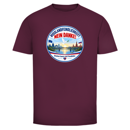 Herren T-Shirt Russlandfeindlichkeit? Nein danke!