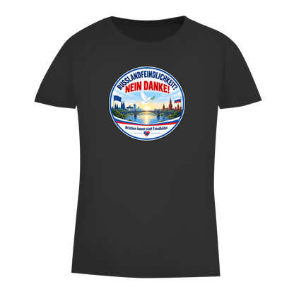 Damen Premium Bio T-Shirt Russlandfeindlichkeit? Nein danke!