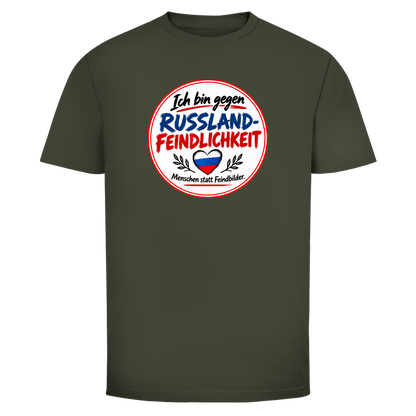 Herren T-Shirt Ich bin gegen Russlandfeindlichkeit
