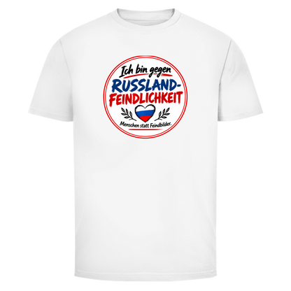 Herren T-Shirt Ich bin gegen Russlandfeindlichkeit