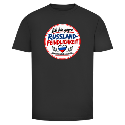 Herren T-Shirt Ich bin gegen Russlandfeindlichkeit