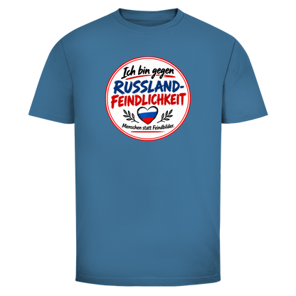 Herren T-Shirt Ich bin gegen Russlandfeindlichkeit