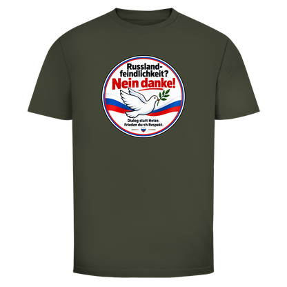 Herren T-Shirt Russlandfeindlichkeit? Nein danke!