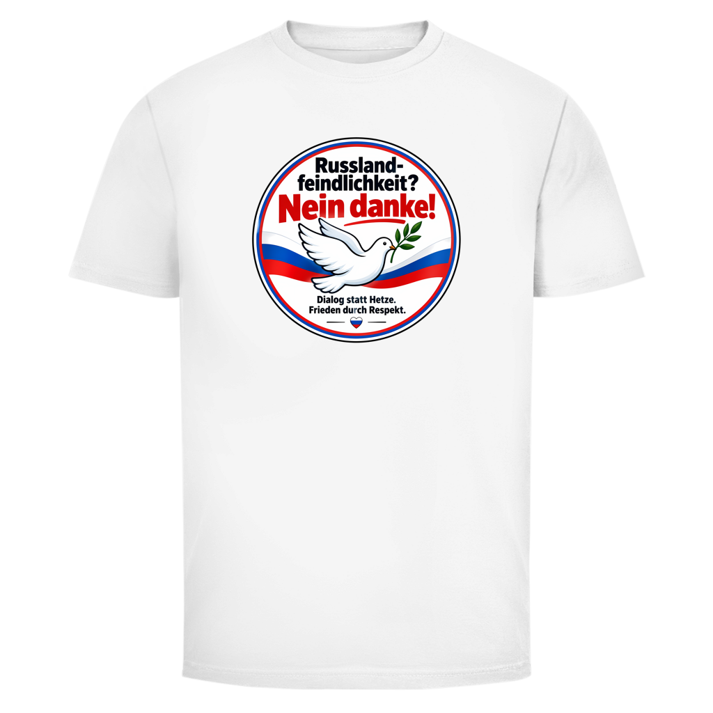 Herren T-Shirt Russlandfeindlichkeit? Nein danke!