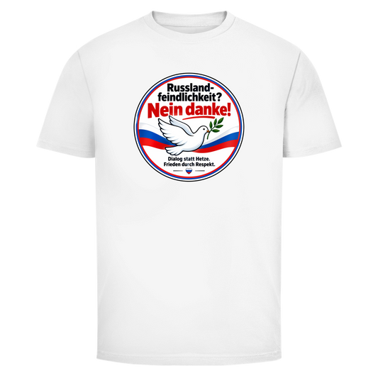 Herren T-Shirt Russlandfeindlichkeit? Nein danke!