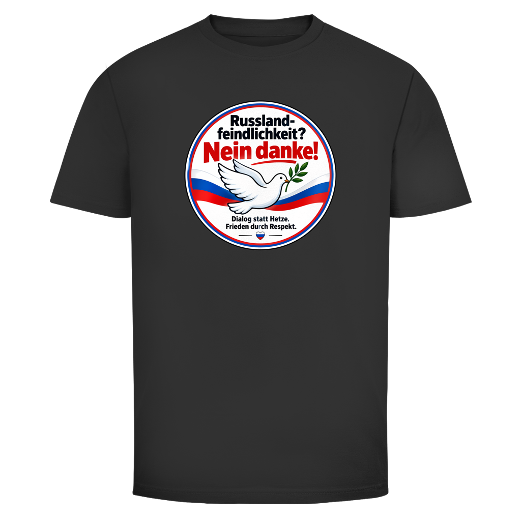 Herren T-Shirt Russlandfeindlichkeit? Nein danke!