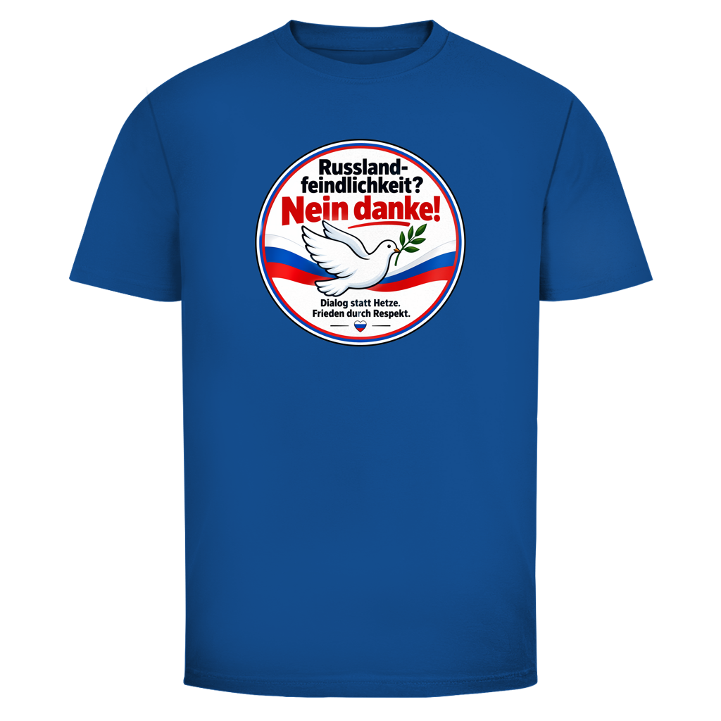 Herren T-Shirt Russlandfeindlichkeit? Nein danke!