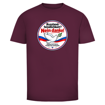 Herren T-Shirt Russlandfeindlichkeit? Nein danke!