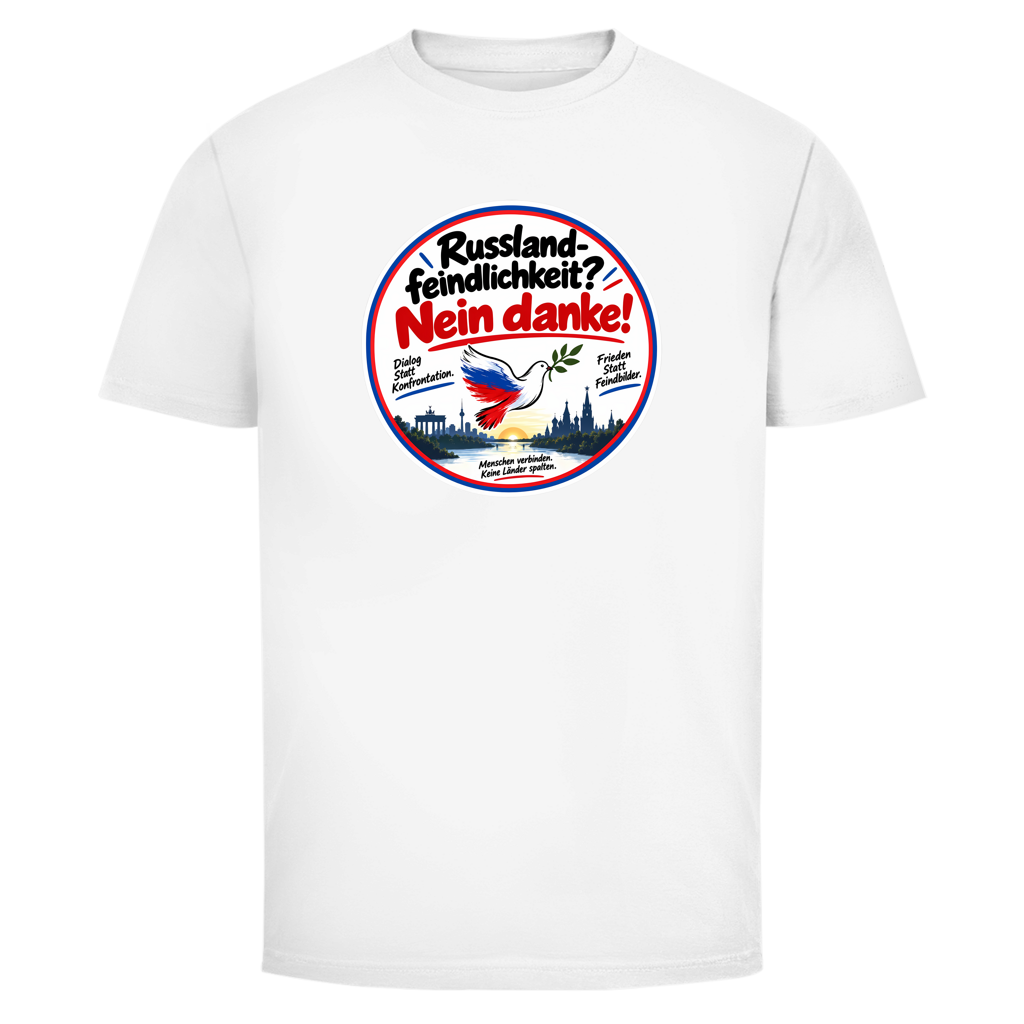 Herren T-Shirt Russlandfeindlichkeit? Nein Danke!