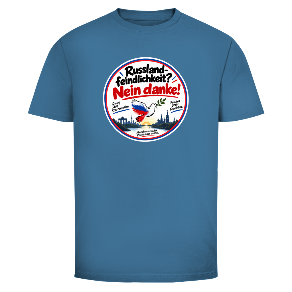 Herren T-Shirt Russlandfeindlichkeit? Nein Danke!