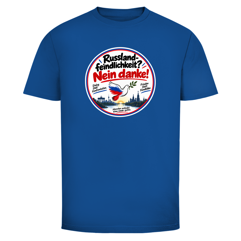 Herren T-Shirt Russlandfeindlichkeit? Nein Danke!