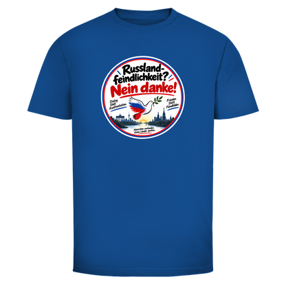 Herren T-Shirt Russlandfeindlichkeit? Nein Danke!