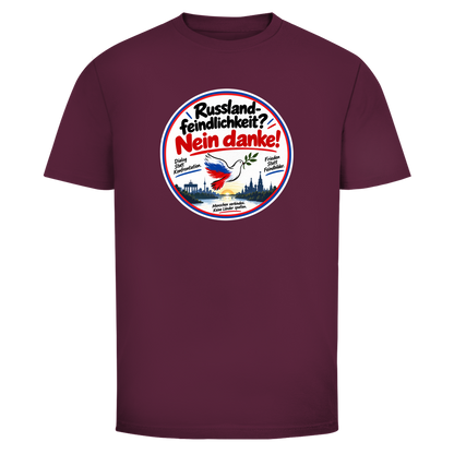 Herren T-Shirt Russlandfeindlichkeit? Nein Danke!