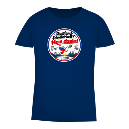 Damen Premium Bio T-Shirt Russlandfeindlichkeit? Nein Danke!