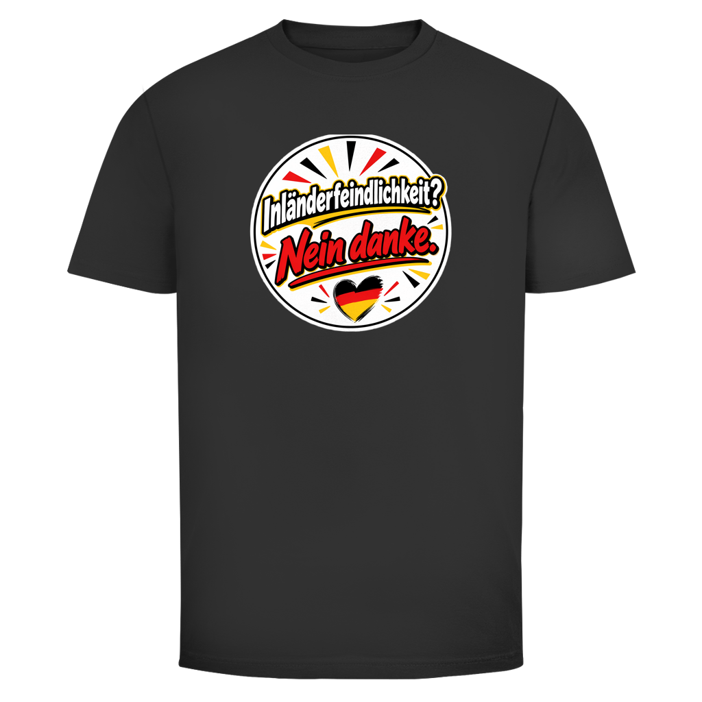 Herren T-Shirt Inländerfeindlichkeit? Nein danke.