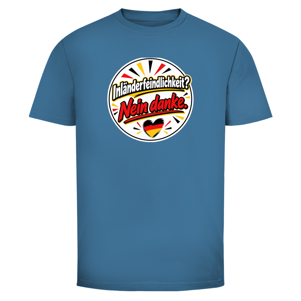 Herren T-Shirt Inländerfeindlichkeit? Nein danke.