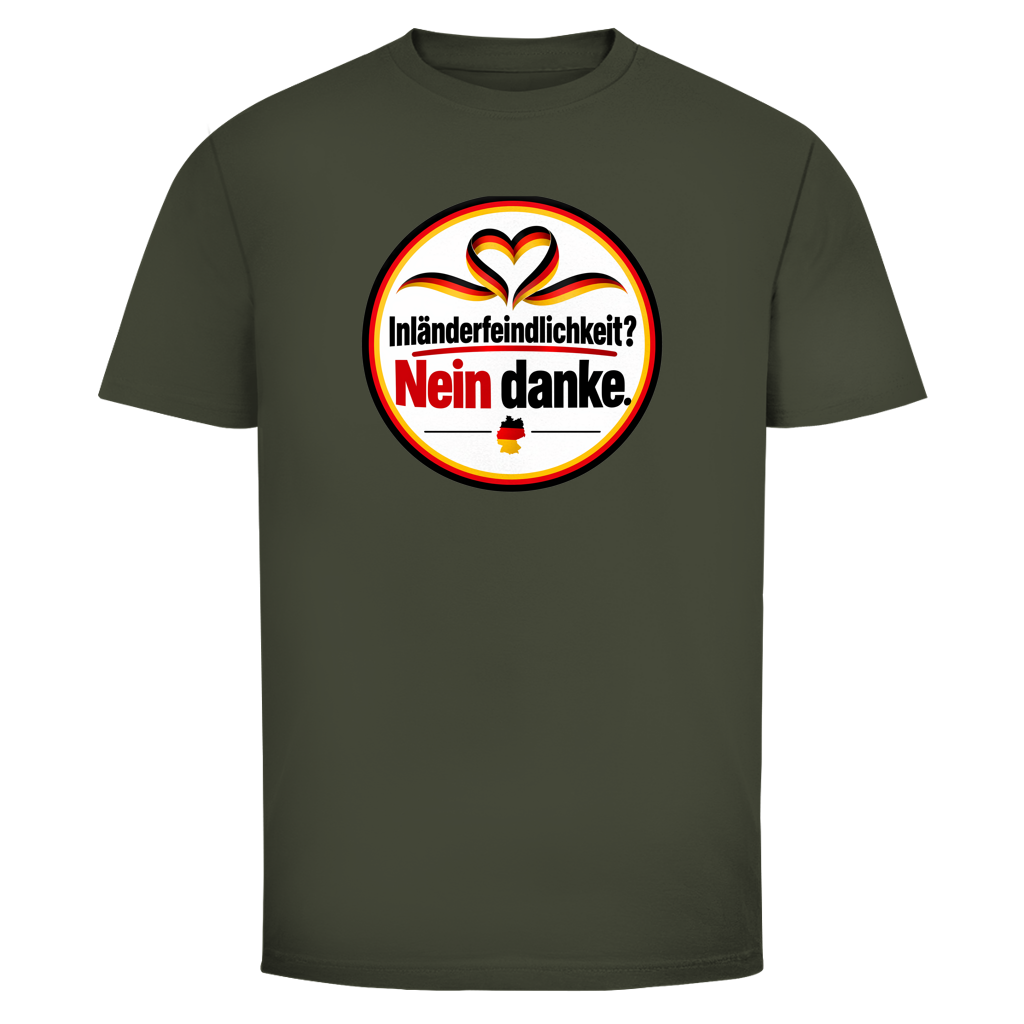 Herren T-Shirt Inländerfeindlichkeit? Nein danke.