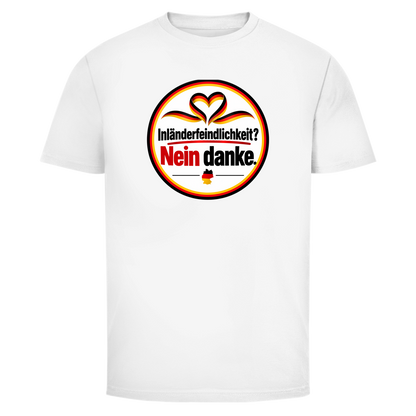 Herren T-Shirt Inländerfeindlichkeit? Nein danke.