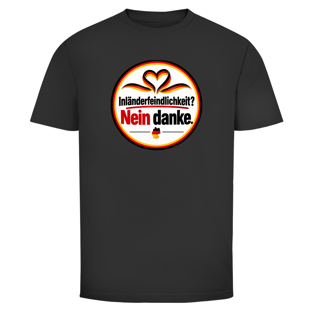 Herren T-Shirt Inländerfeindlichkeit? Nein danke.