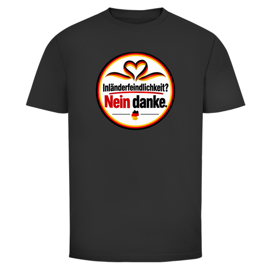 Herren T-Shirt Inländerfeindlichkeit? Nein danke.