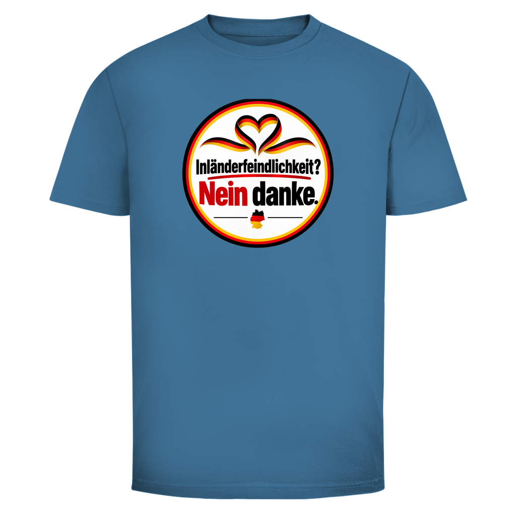 Herren T-Shirt Inländerfeindlichkeit? Nein danke.