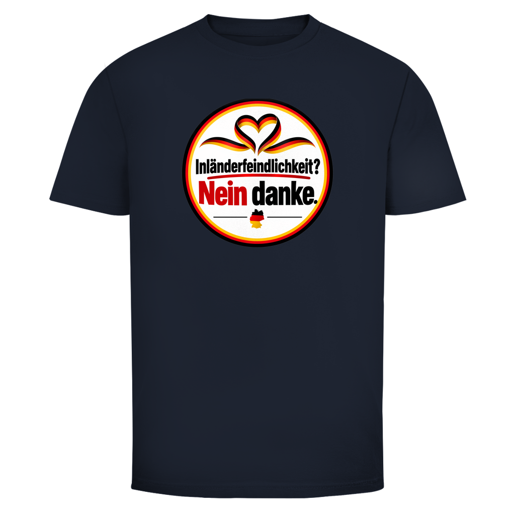 Herren T-Shirt Inländerfeindlichkeit? Nein danke.